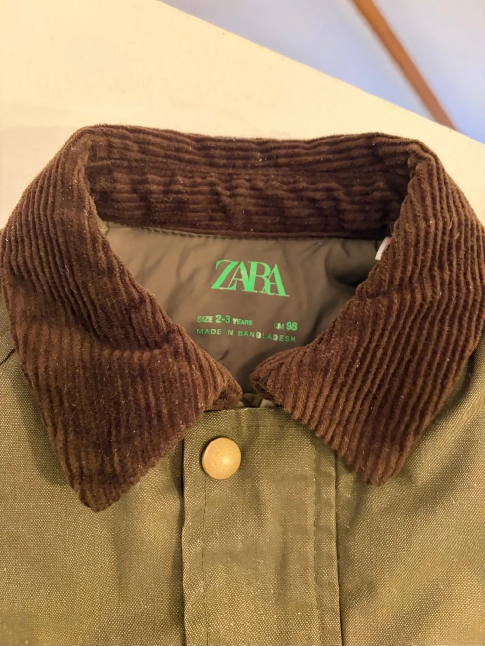 Zara kids raincoat